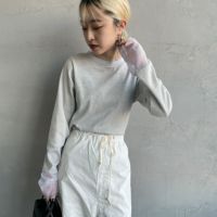 02 OFF&&モデル身長：150cm 着用サイズ：F&&