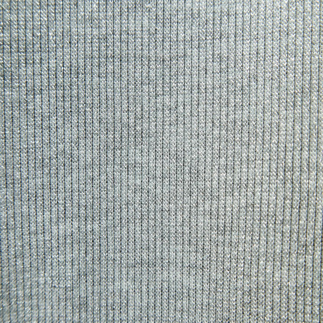 nenom [ネノム] シアーチュール袖切替 ロングスリーブラメカットソー [NE24132086] 07 GRAY