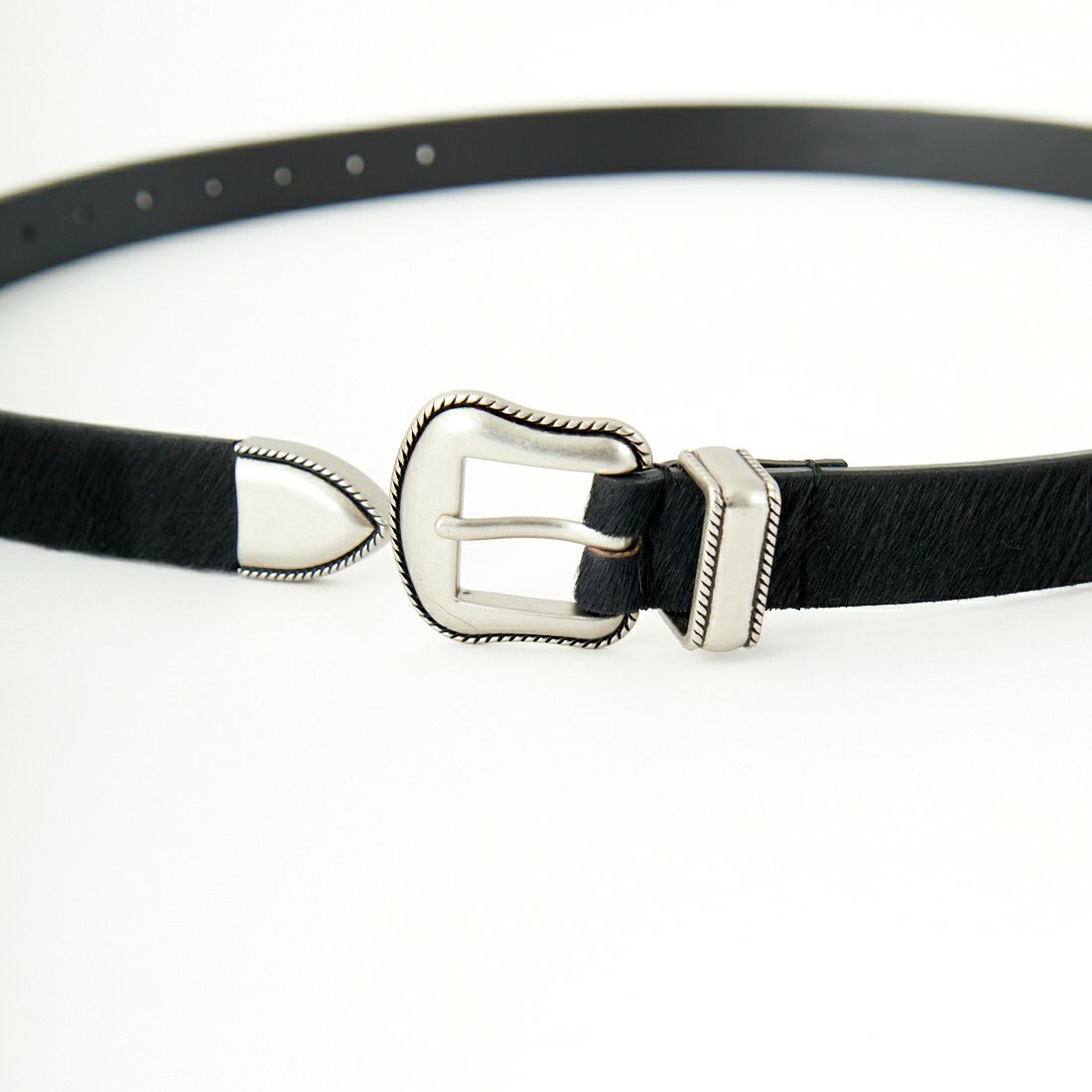 Wrangler [ラングラー] ヘアオンハイドベルト [WA1015] C75 BLACK