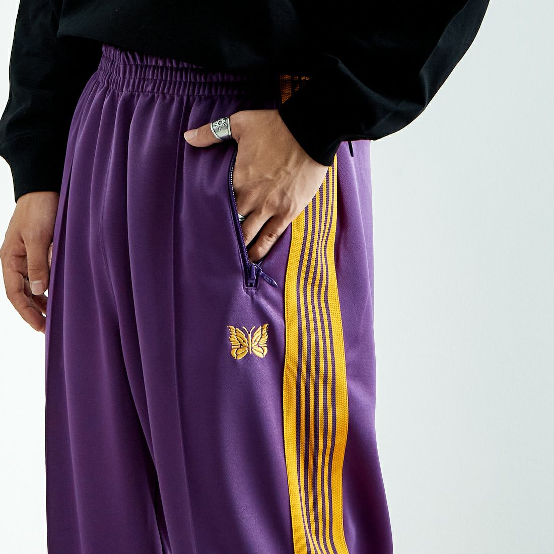 Needles [ニードルズ] ジョッパートラックパンツ [QV312] C PURPLE