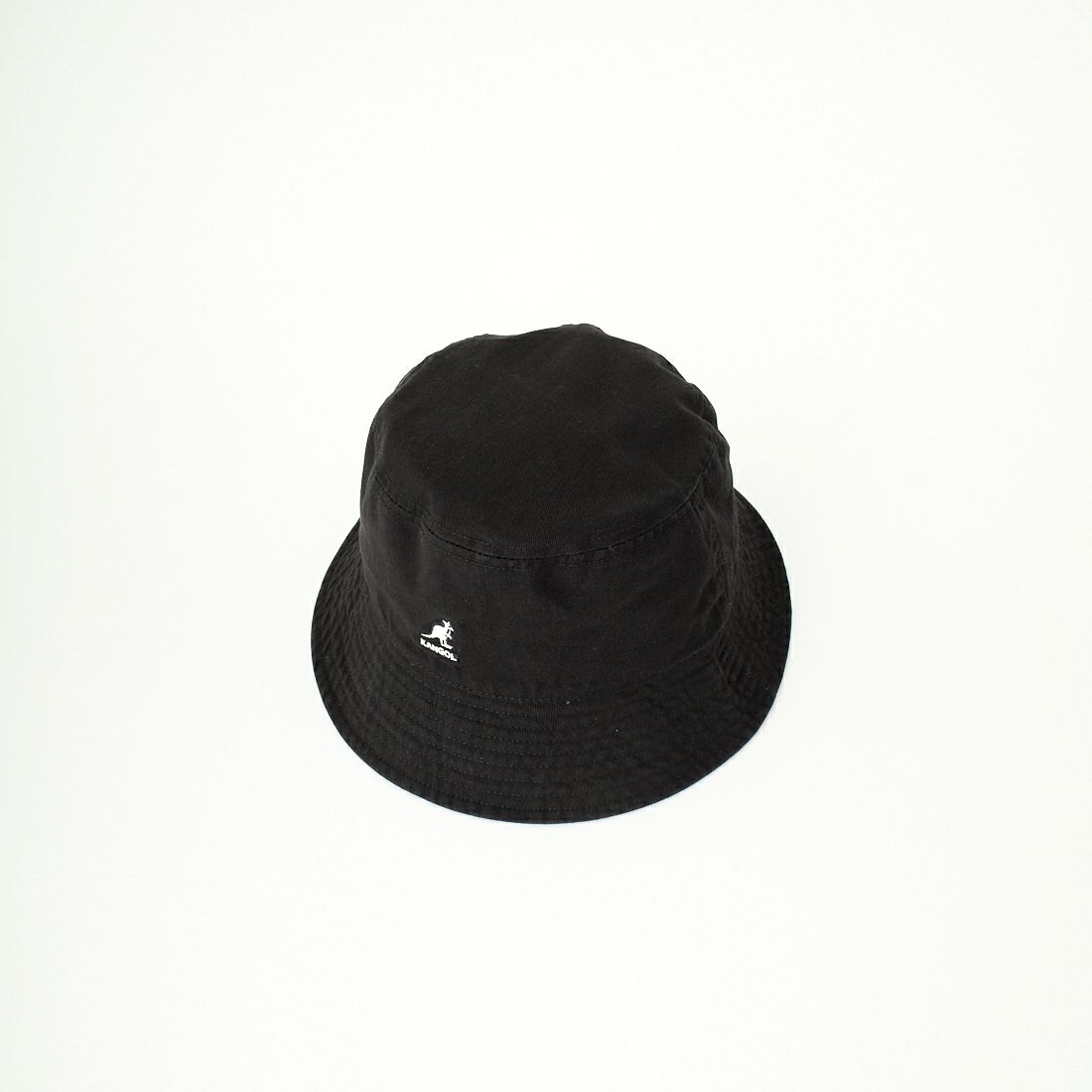 KANGOL [カンゴール] ウォッシュドバケットハット [230069602] 01 BLACK