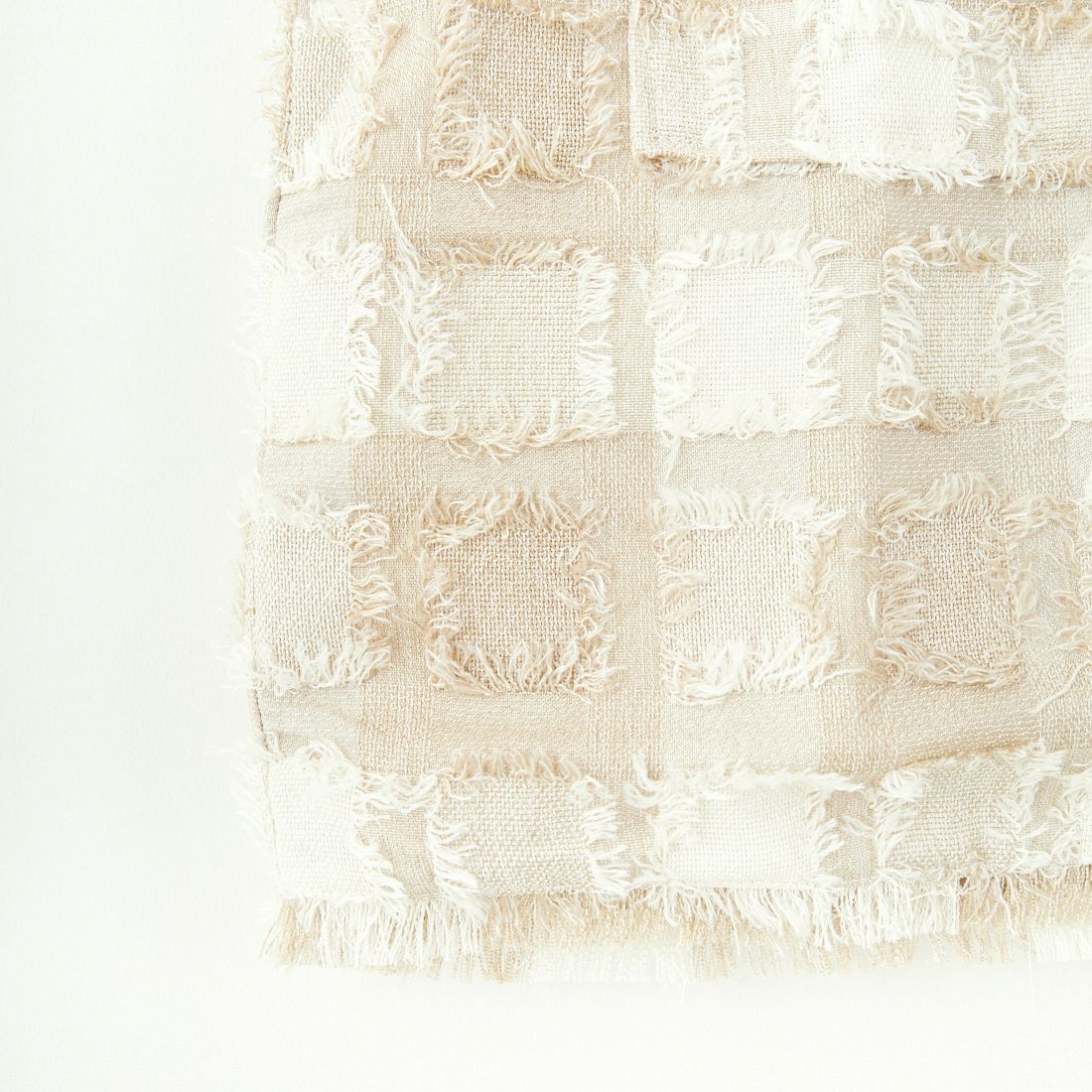 nenom [ネノム] ブロックフェザー ショートベスト [NE25112012] 22 BEIGE