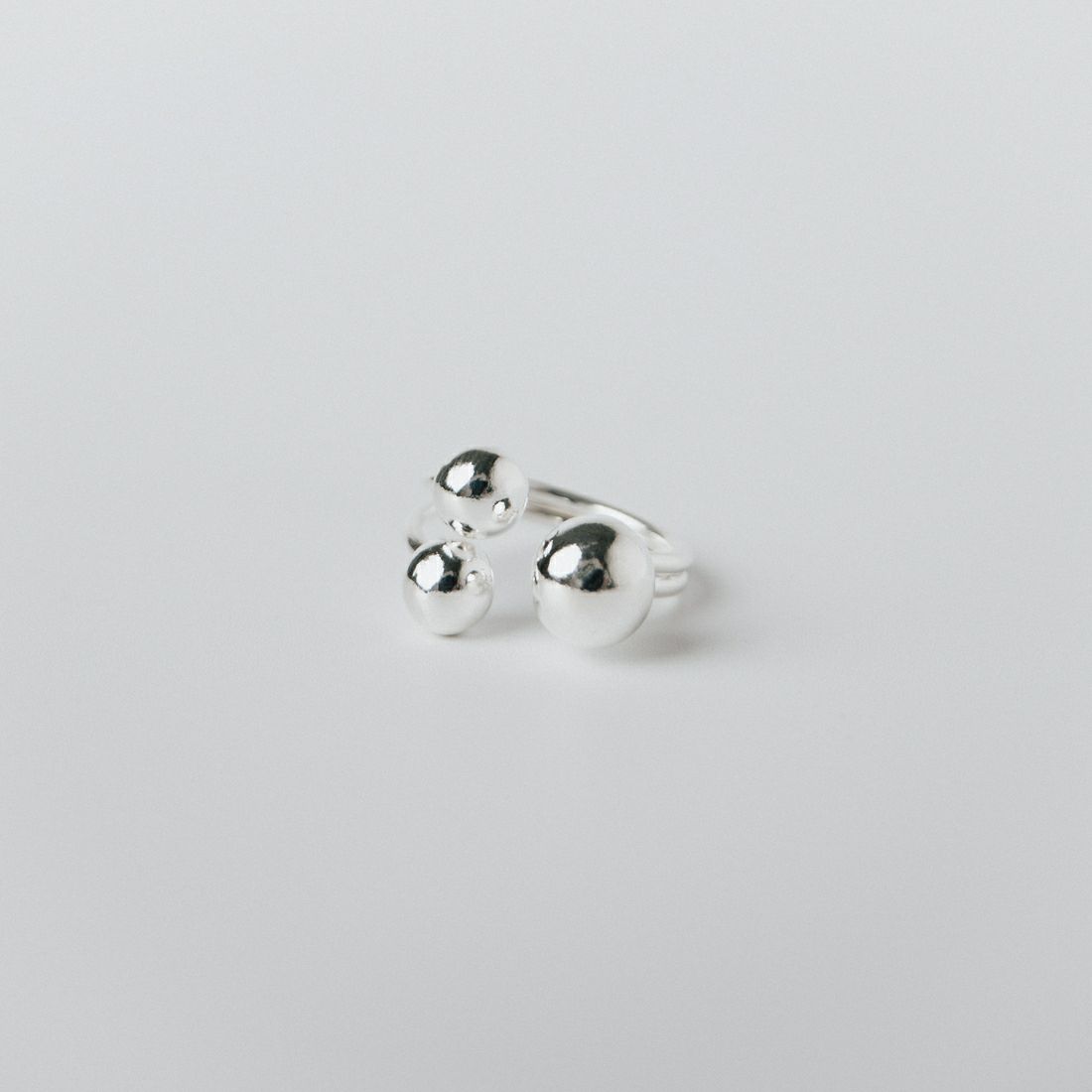 aura [オーラ] 3ボールリング [A-R016] SILVER