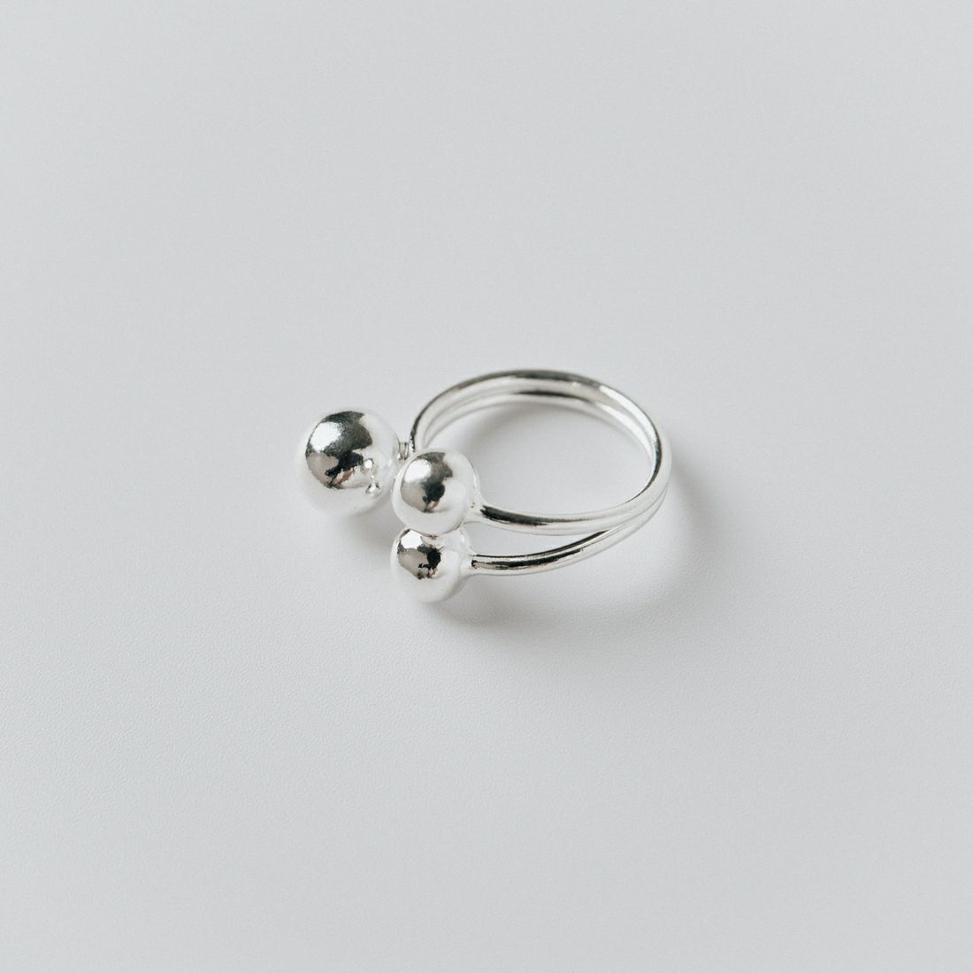 aura [オーラ] 3ボールリング [A-R016] SILVER