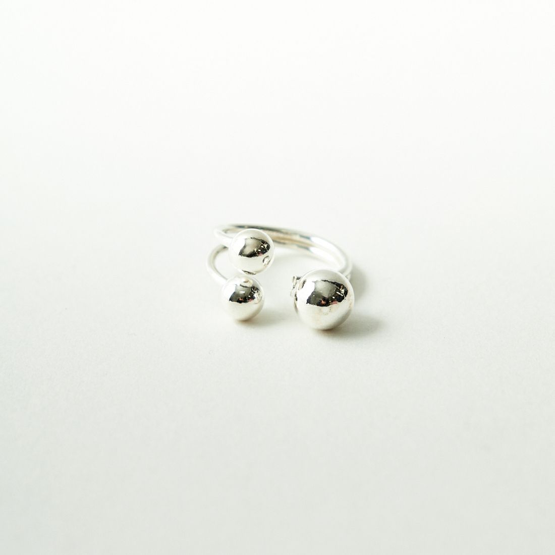 aura [オーラ] 3ボールリング [A-R016] SILVER