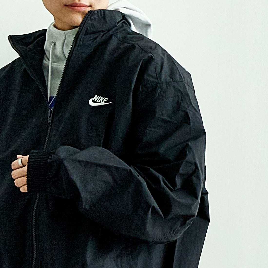 NIKE [ナイキ] クラブ ウーヴントラックジャケット [HQ6110] 010 ﾌﾞﾗｯｸ