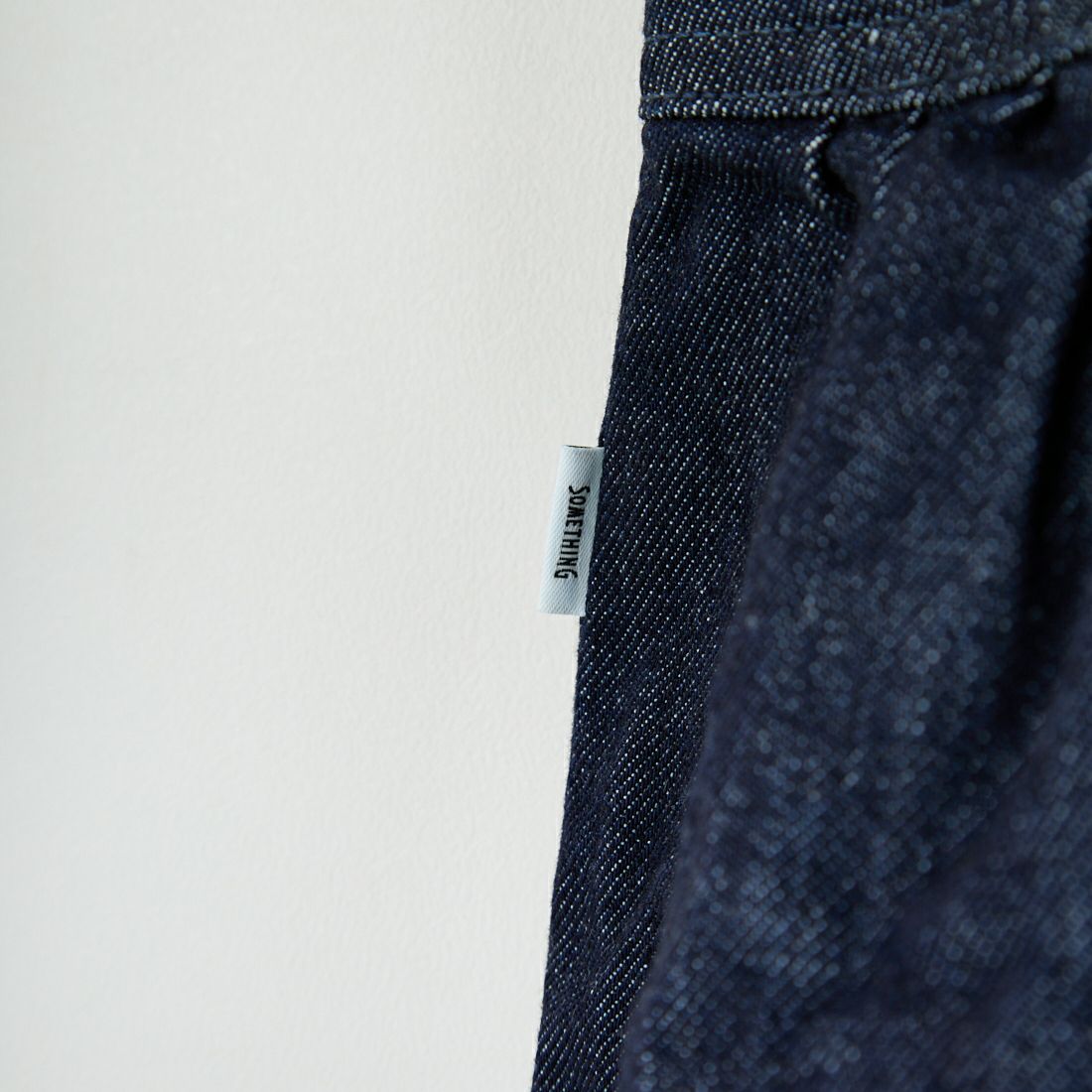 SOMETHING [サムシング] ペプラムデニムビスチェ [ST123] 00 O.W