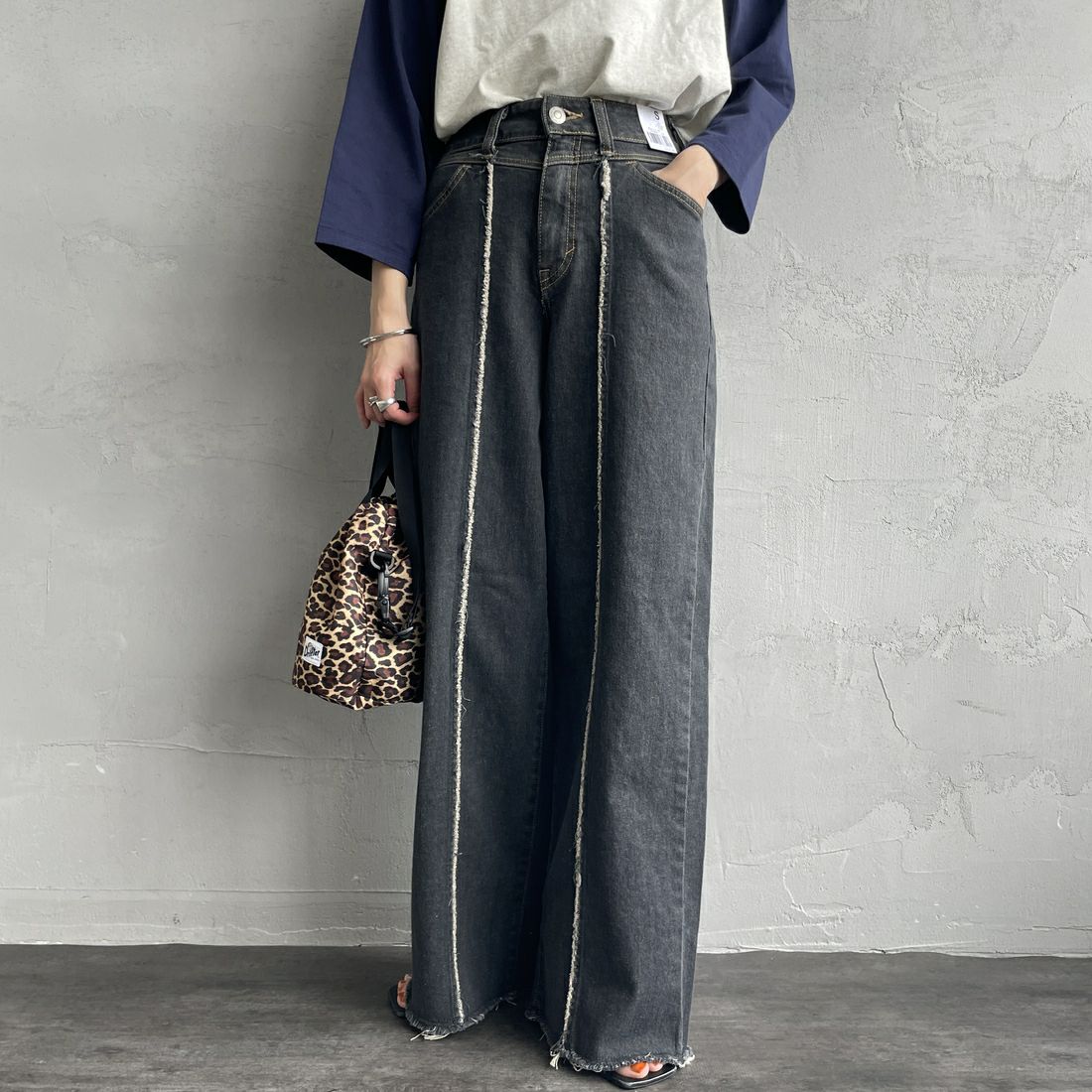 83 BLK USE&&モデル身長：158cm 着用サイズ：S&&