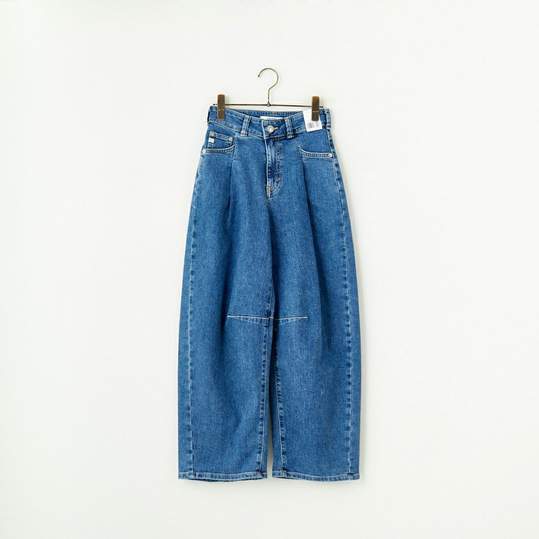 SOMETHING [サムシング] HANAタックカーブデニムパンツ [SEA880] 98 L.BLUE