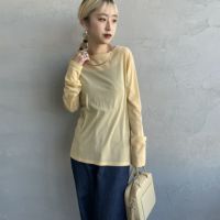 31 YELLOW&&モデル身長：150cm 着用サイズ：F&&