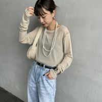 08 CHARCOA&&モデル身長：160cm 着用サイズ：F&&