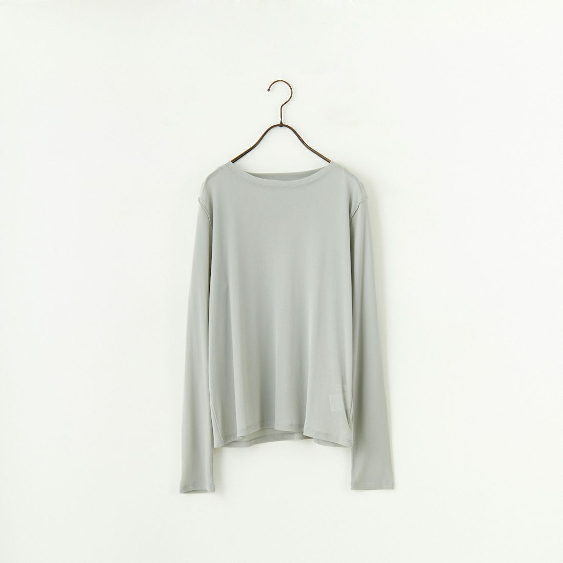 nenom [ネノム] クルーネック シアーカットソー [NE25112034] 07 GRAY