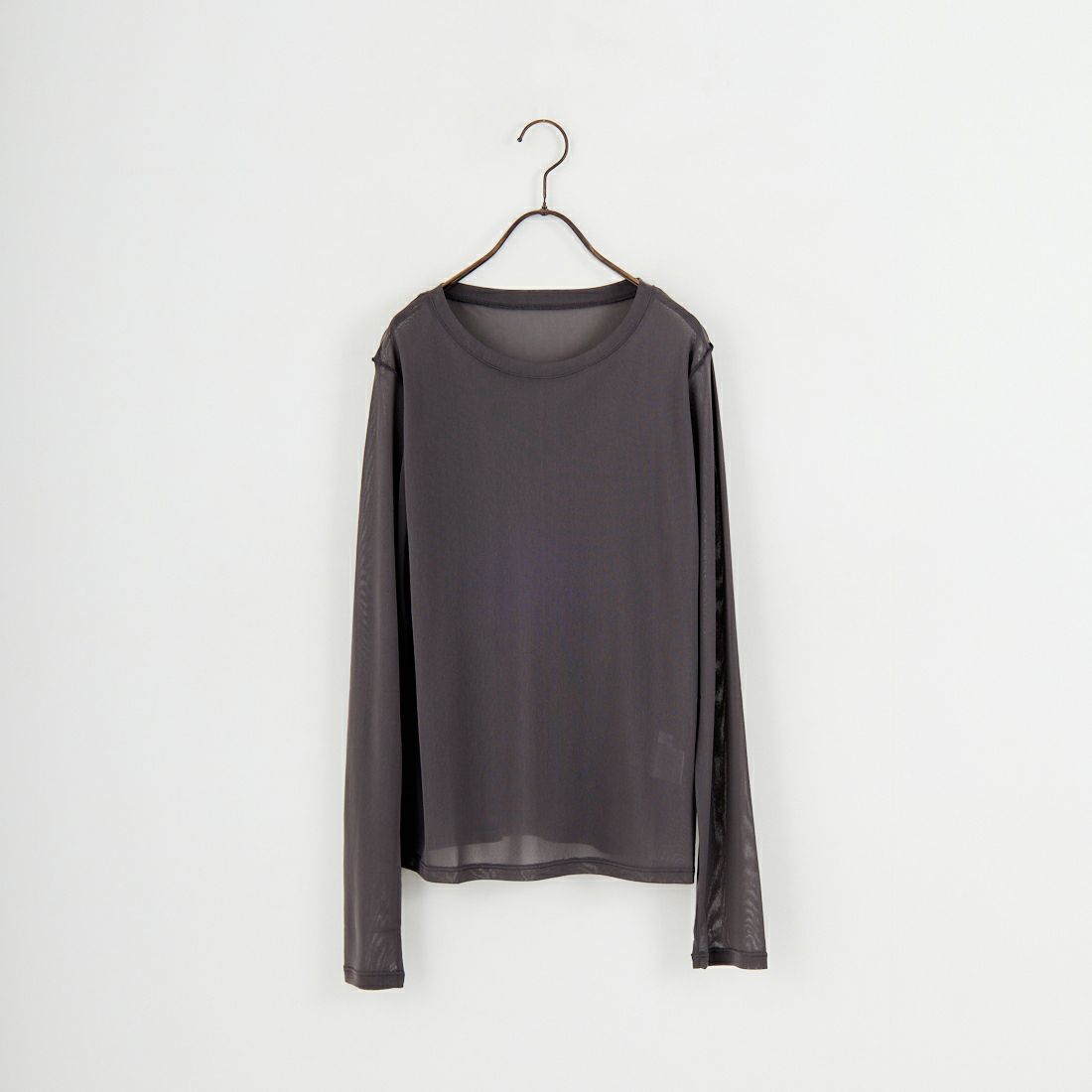 nenom [ネノム] クルーネック シアーカットソー [NE25112034] 08 CHARCOA