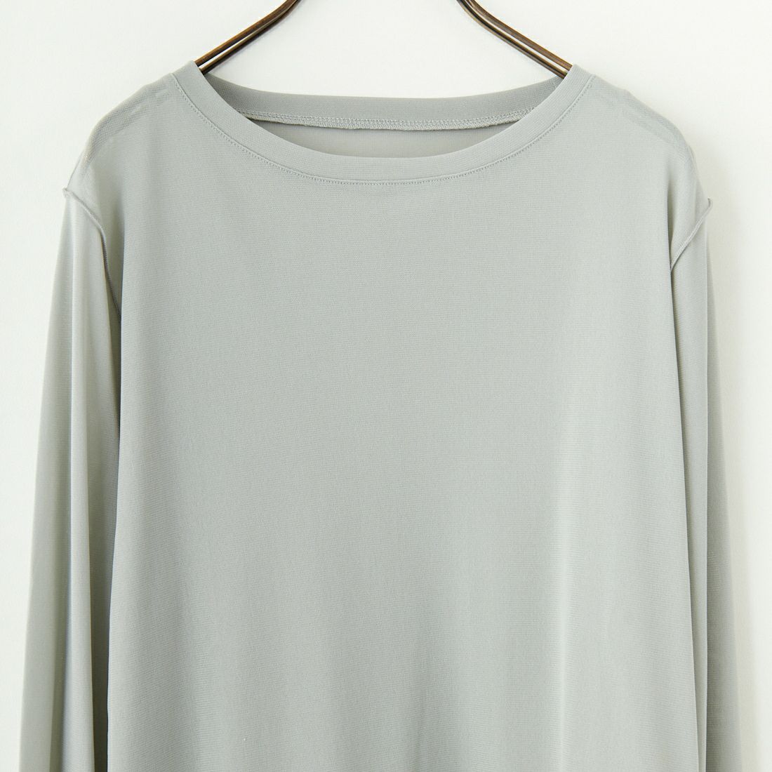 nenom [ネノム] クルーネック シアーカットソー [NE25112034] 07 GRAY
