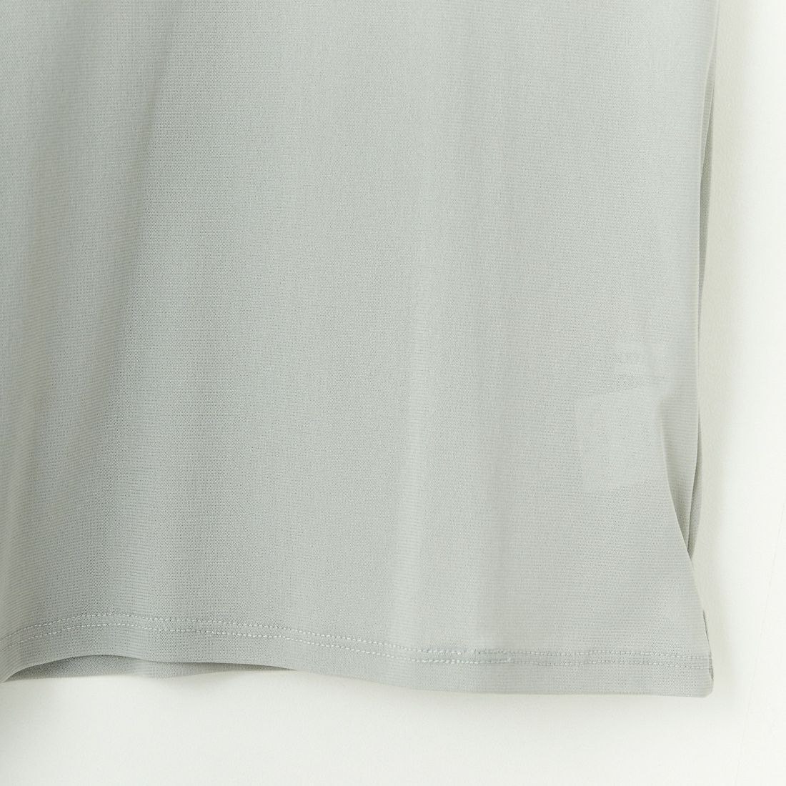 nenom [ネノム] クルーネック シアーカットソー [NE25112034] 07 GRAY