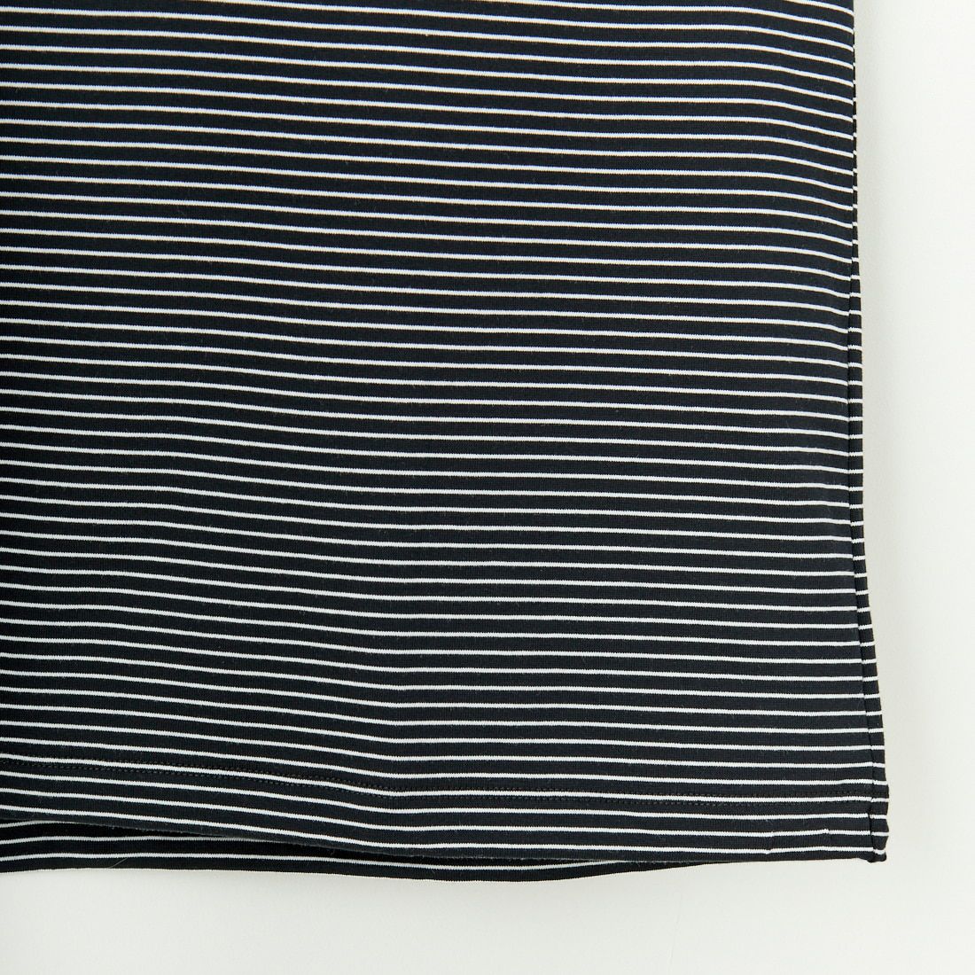 SLICK [スリック] MVS天竺 ロングスリーブドロストボーダーTシャツ [5155849] 700 BLK/WH