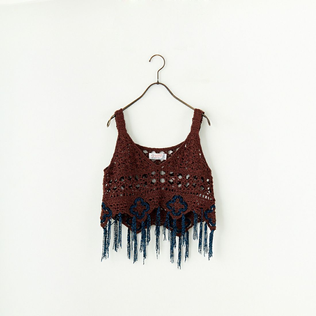 LOGAN Knitting Mills [ローガン ニッティング ミルズ] モールペーパービスチェ [LG-25SS05-B] BROWN