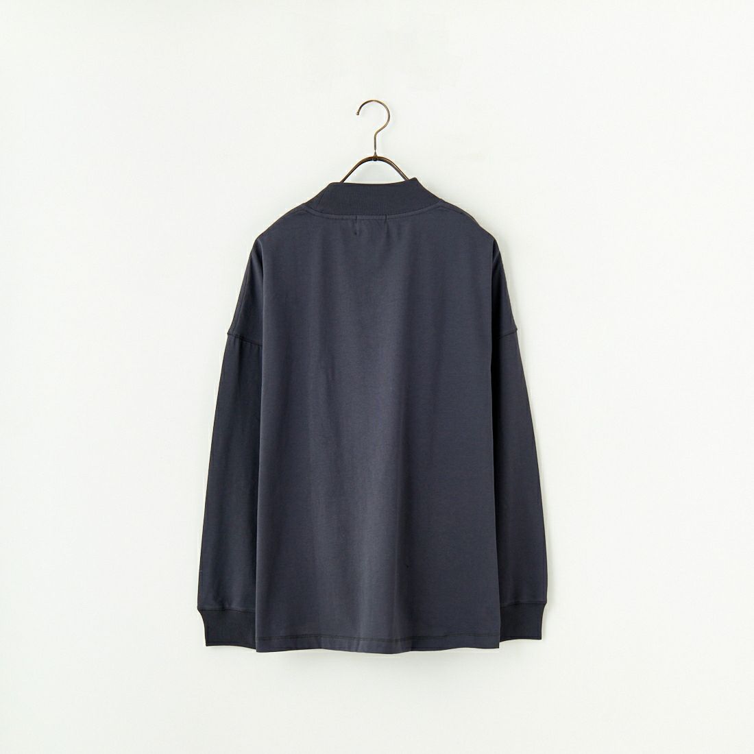 SLICK [スリック] MVS天竺 モックネックドルマンTシャツ [5155901] 720 COAL B