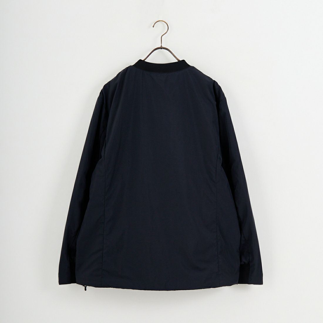 NANGA [ナンガ] ノーカラーソフトダウンカーディガン [N2500-0E004A] BLK