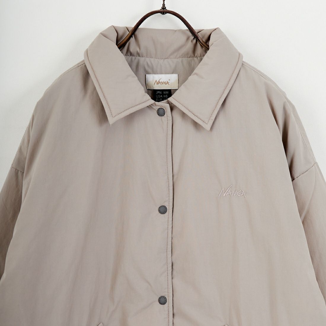 NANGA [ナンガ] ウィメンズ ソフトダウンコーチジャケット [N2501-0J003B] BEG