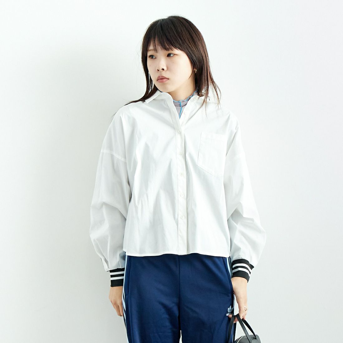 ｵﾌﾎﾜｲﾄ&&モデル身長：167cm 着用サイズ：F&&