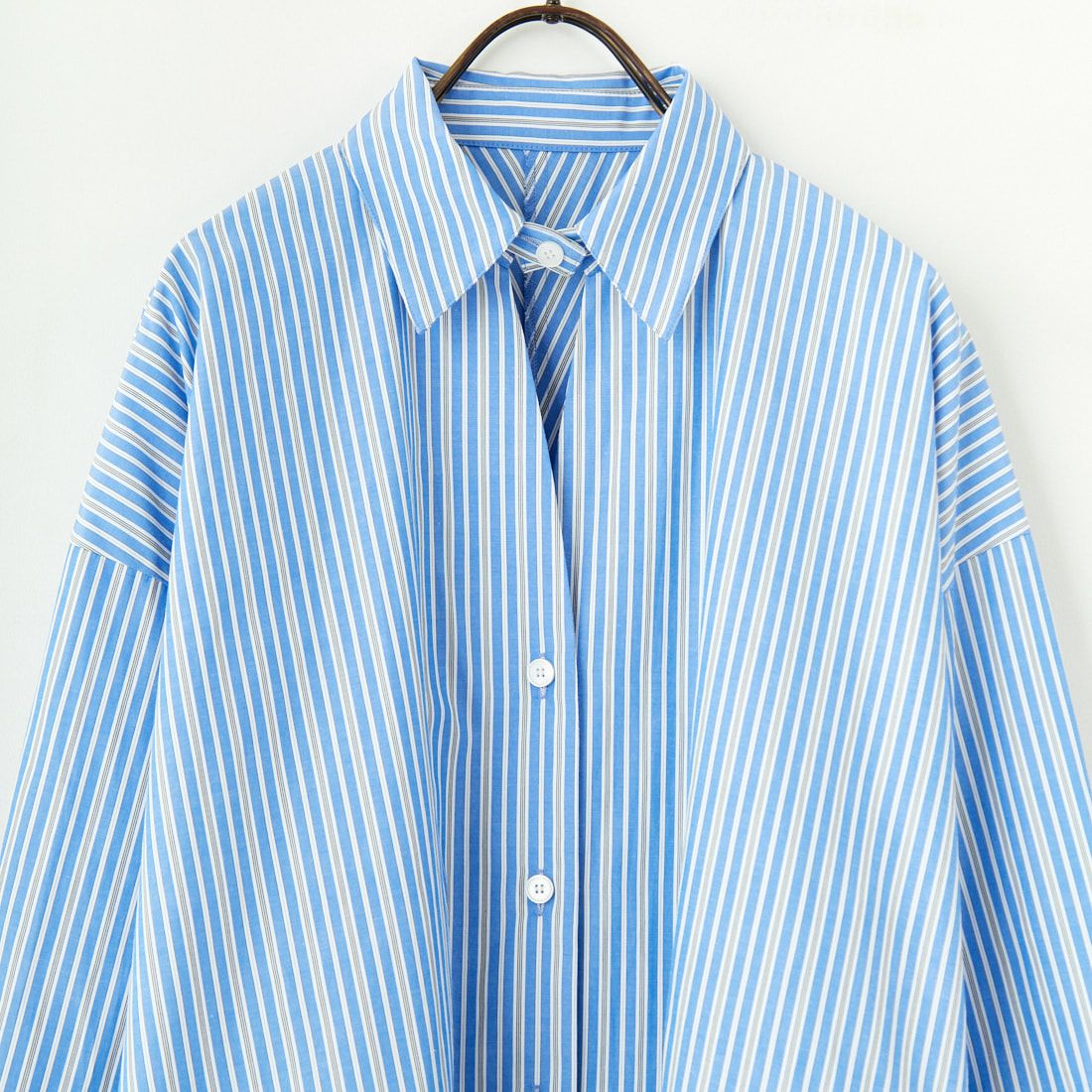 RIM.ARK | Back volume stripe SH (SHIRTS & BLOUSES ) |RIM.ARK