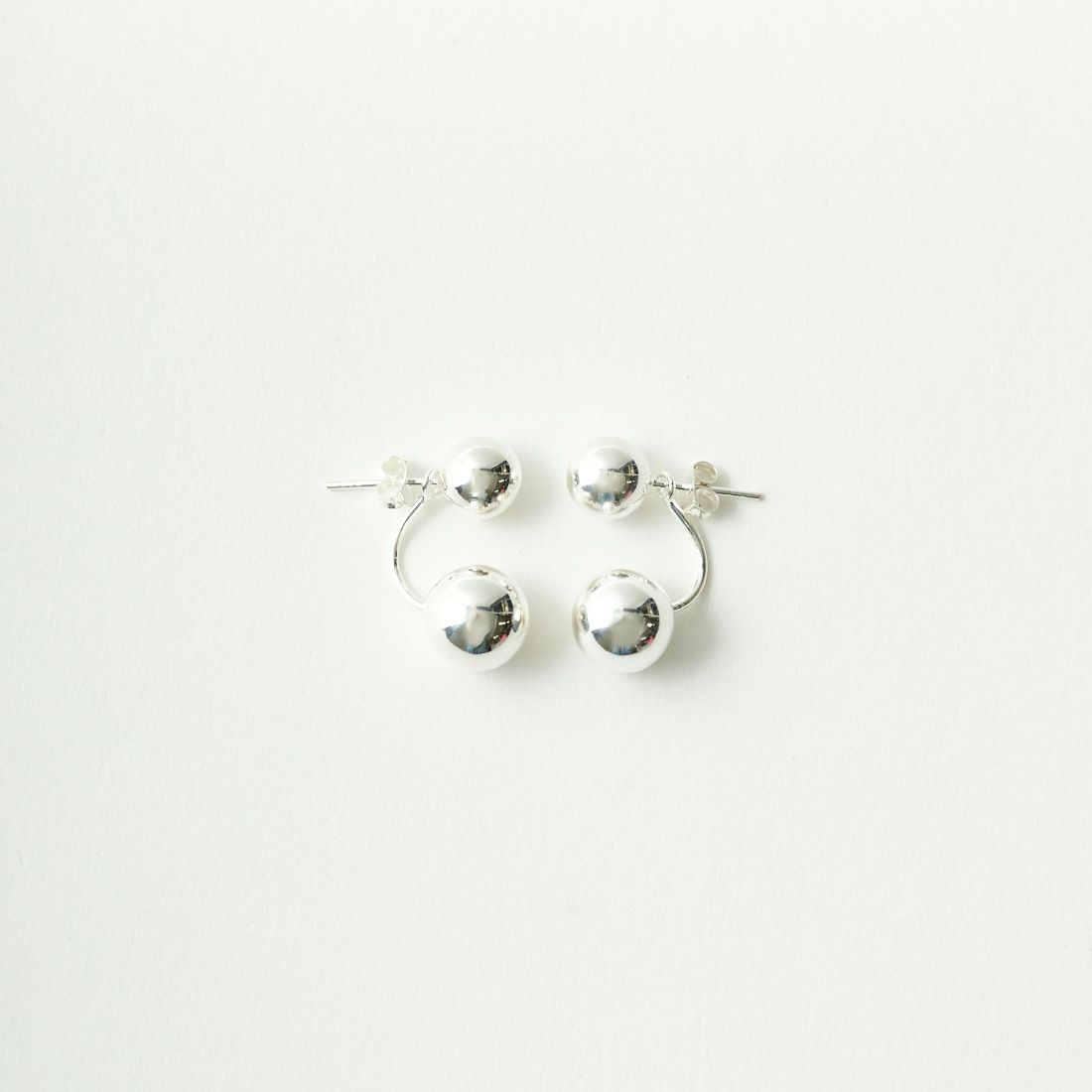aura [オーラ] 2WAYムーブボールピアス [A-P012] SILVER