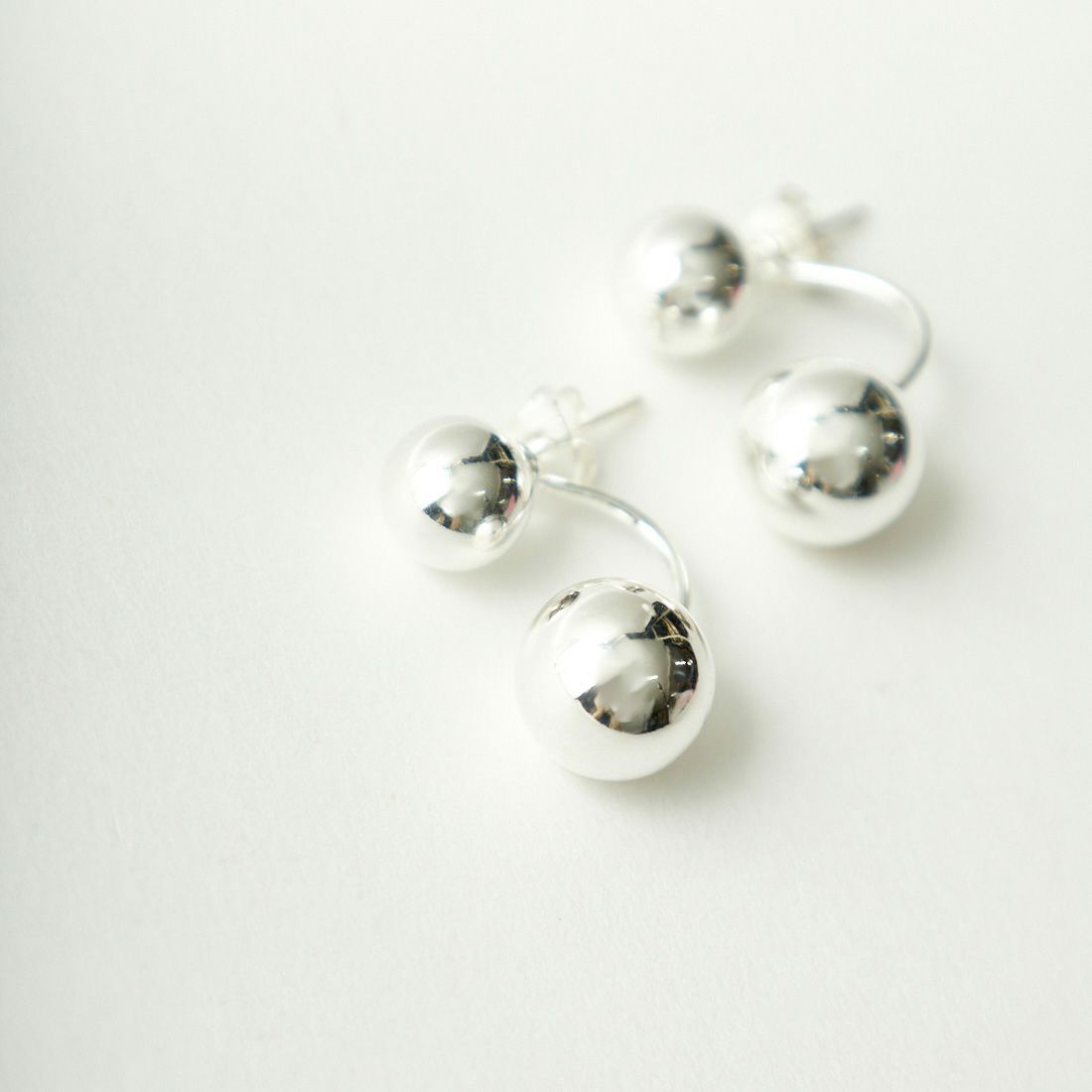 aura [オーラ] 2WAYムーブボールピアス [A-P012] SILVER
