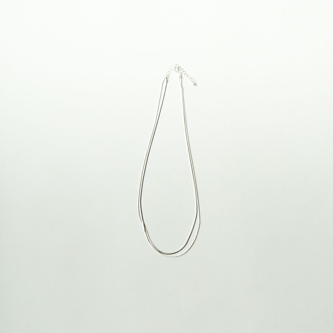 aura [オーラ] マットスネークチェーンネックレス [A-N006] SILVER