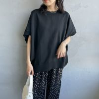 99 BLACK&&モデル身長：160cm 着用サイズ：F&&