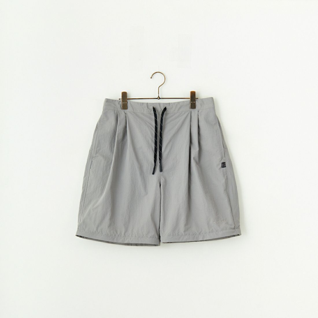 +phenix [プラスフェニックス] 別注 2WAY ナイロンタッサーコンバーチブルパンツ [POB-25007IN-JF] GRAY