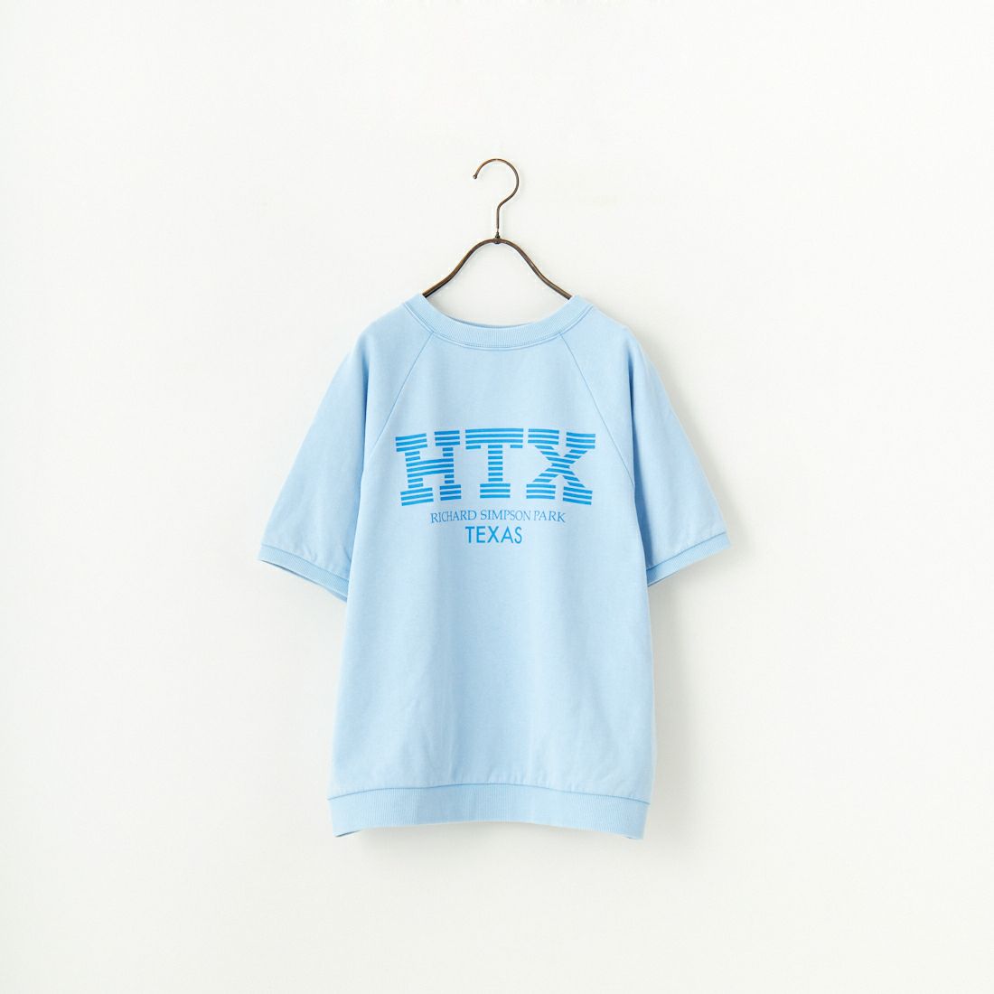 HANDTEX [ハンドテックス] 別注 ロゴプリント ラグランスリーブスウェット [HT7-CST-IN5-JF] ｻｯｸｽ