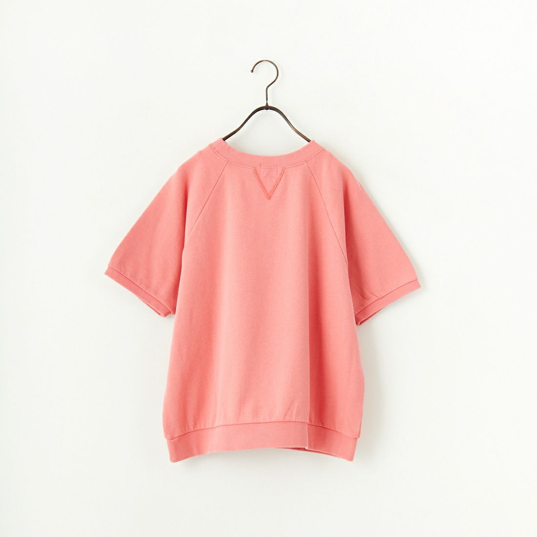 HANDTEX [ハンドテックス] 別注 ロゴプリント ラグランスリーブスウェット [HT7-CST-IN5-JF] ﾋﾟﾝｸ