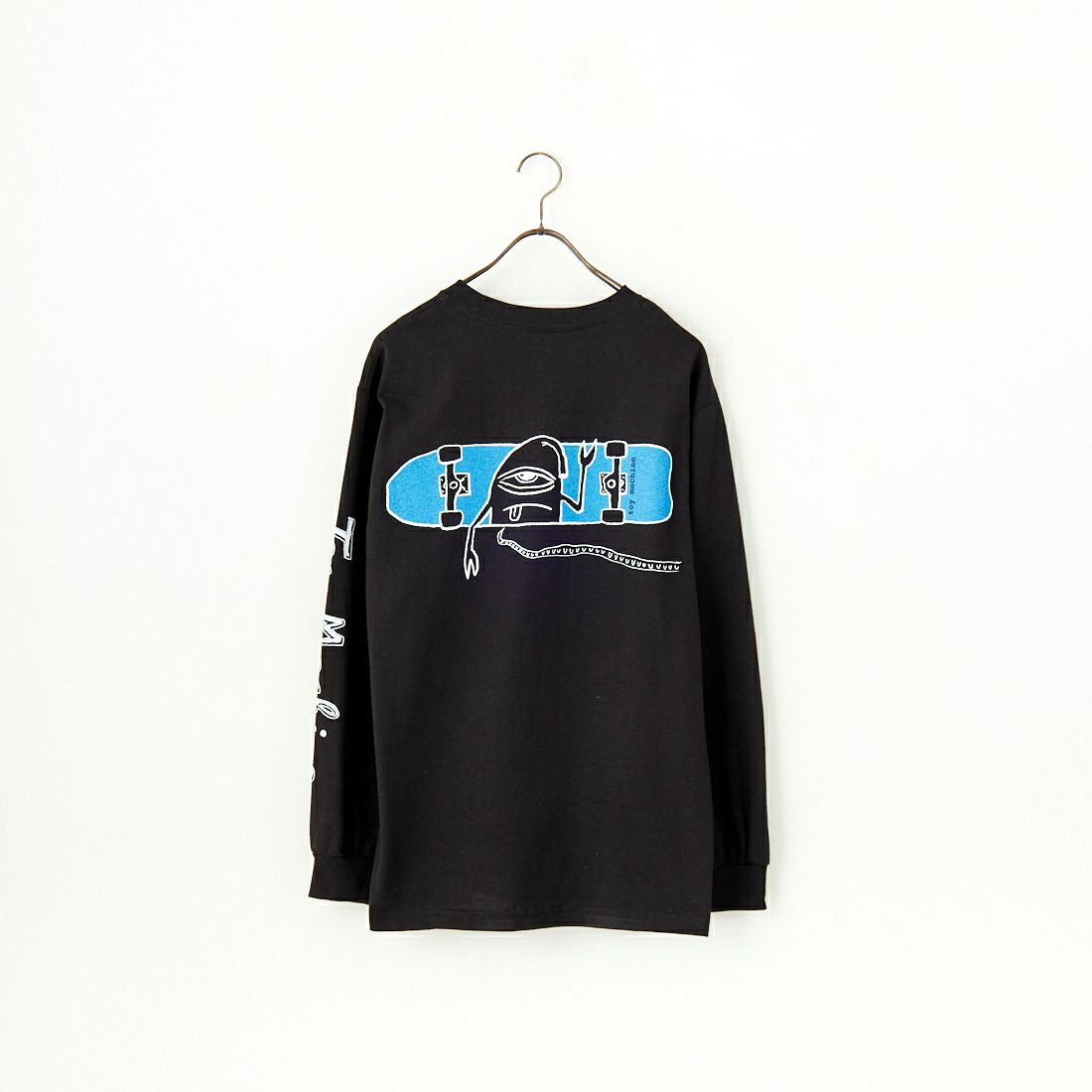 toy machine [トイマシーン] ハローセクト ロングスリーブTシャツ [TMPFLT4] BLACK
