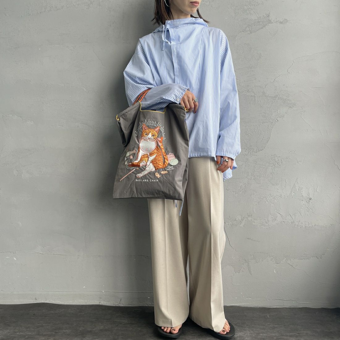 Ball&Chain [ボールアンドチェーン] エコバッグ D.BABY CAT [DBABY-CAT-M] 31301543