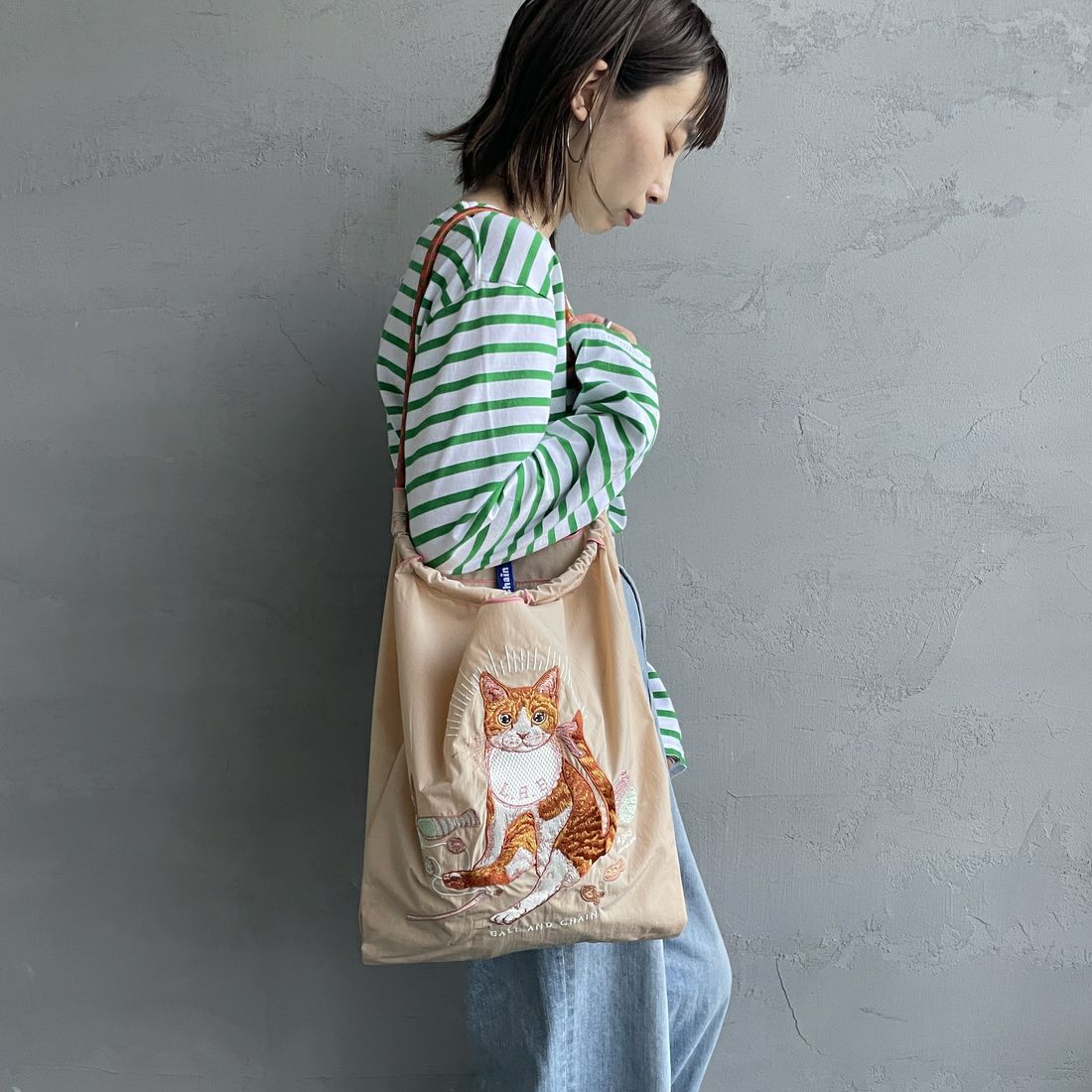 Ball&Chain [ボールアンドチェーン] エコバッグ D.BABY CAT [DBABY-CAT-M] 31301521