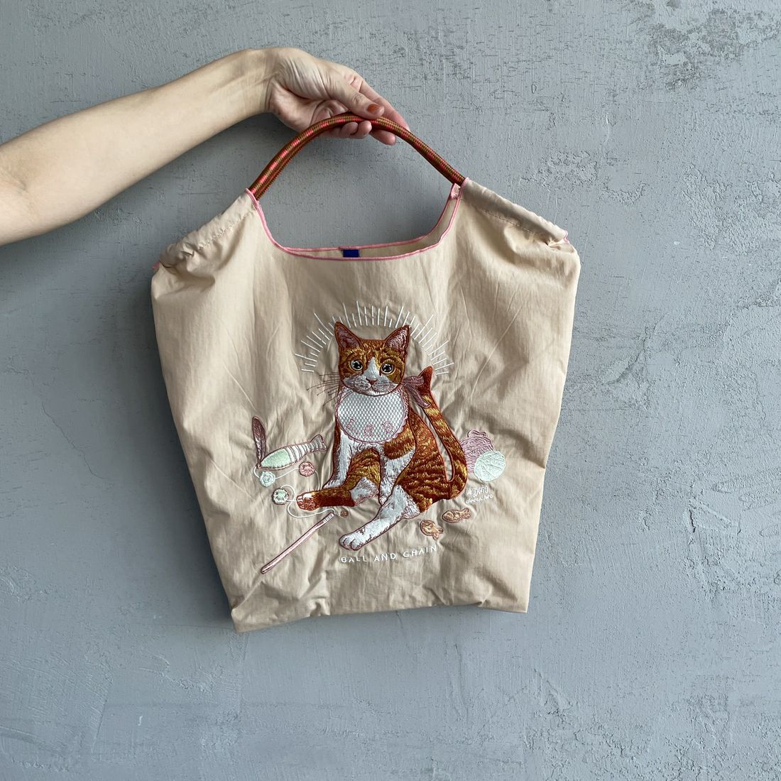 Ball&Chain [ボールアンドチェーン] エコバッグ D.BABY CAT [DBABY-CAT-M] 31301521