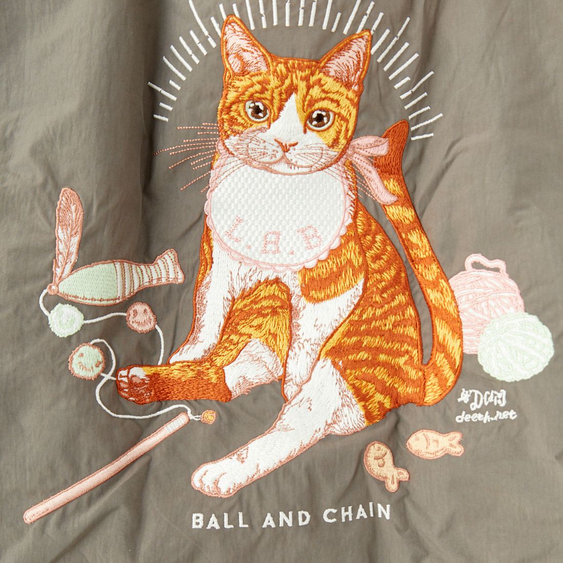 Ball&Chain [ボールアンドチェーン] エコバッグ D.BABY CAT [DBABY-CAT-M] 31301543