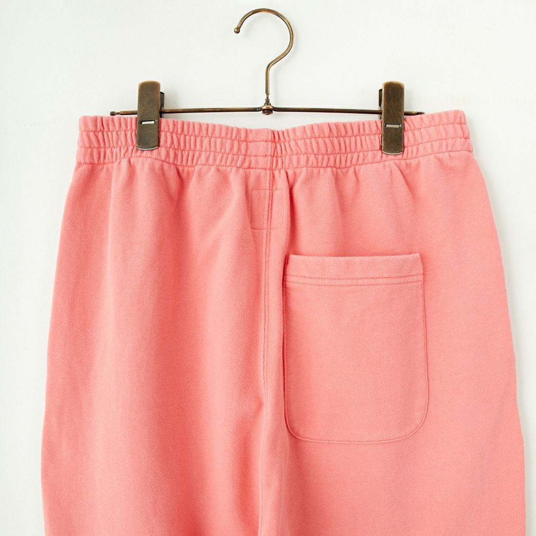 HANDTEX [ハンドテックス] 別注 ワンポイントロゴ ワイドストレートスウェットパンツ [HT1-PT-IN5-JF] ﾋﾟﾝｸ