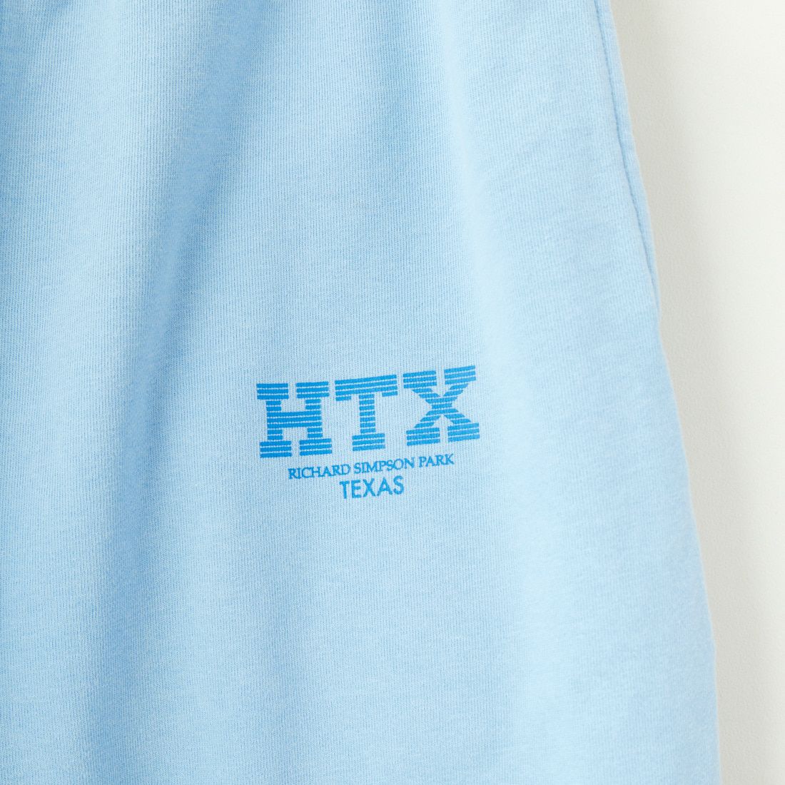 HANDTEX [ハンドテックス] 別注 ワンポイントロゴ ワイドストレートスウェットパンツ [HT1-PT-IN5-JF] ｻｯｸｽ