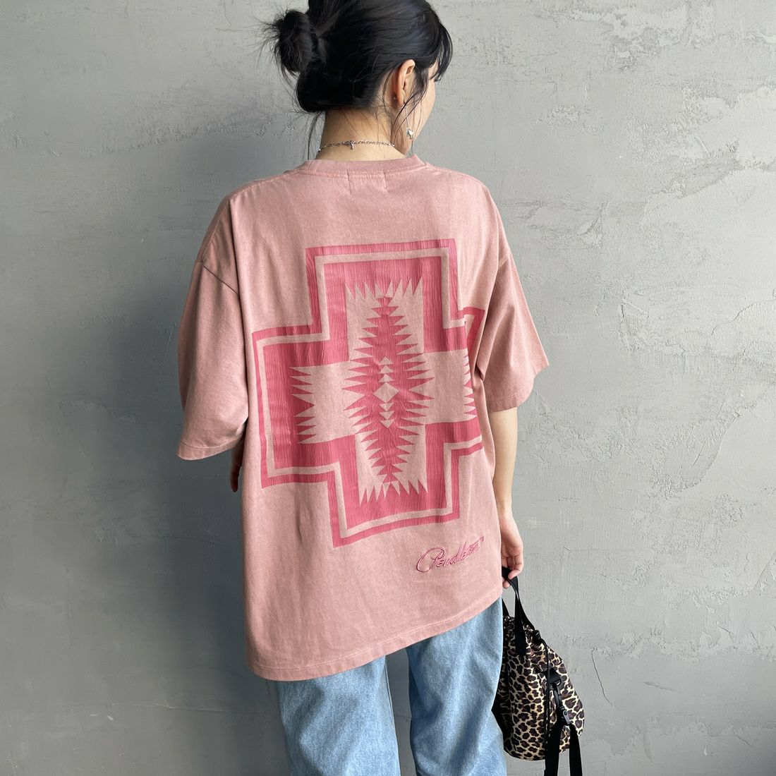 PINK&&モデル身長：160cm 着用サイズ：S&&