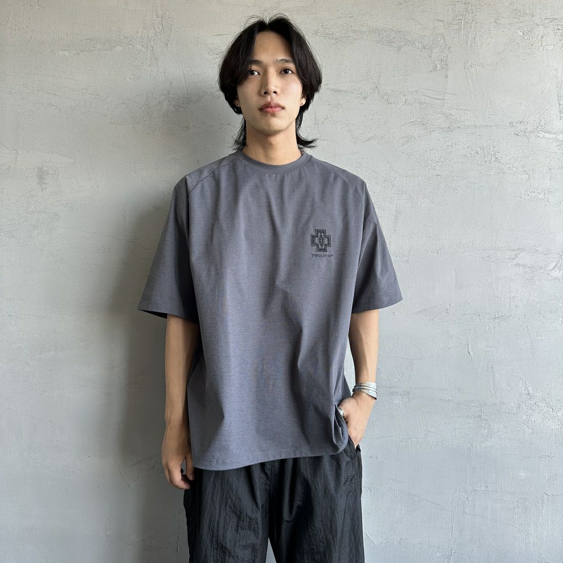 CHARCOAL&&モデル身長：179cm 着用サイズ：XL&&
