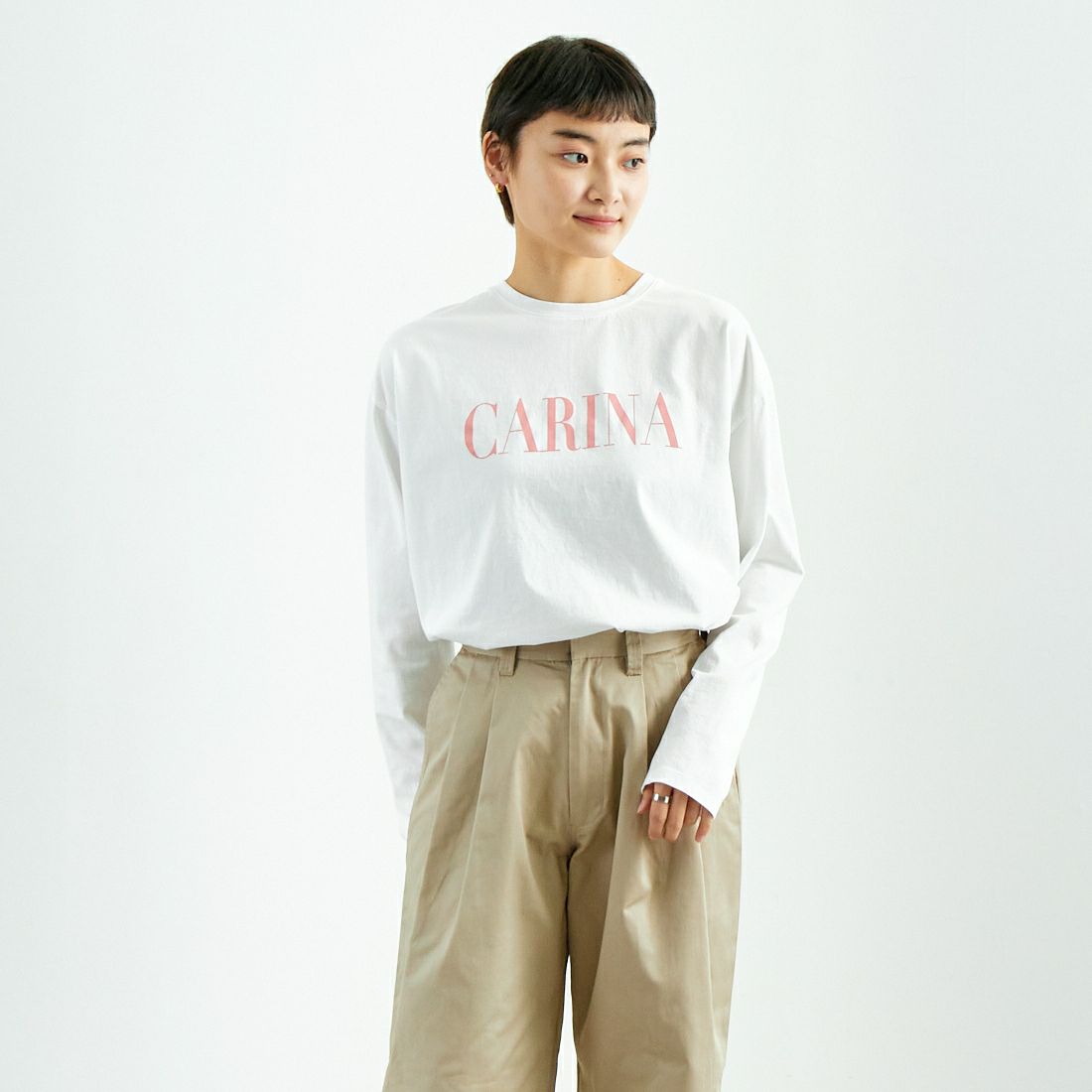 WHITE&&モデル身長：160cm 着用サイズ：F&&