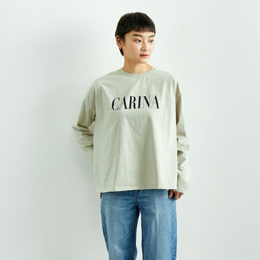 BEIGE&&モデル身長：160cm 着用サイズ：F&&