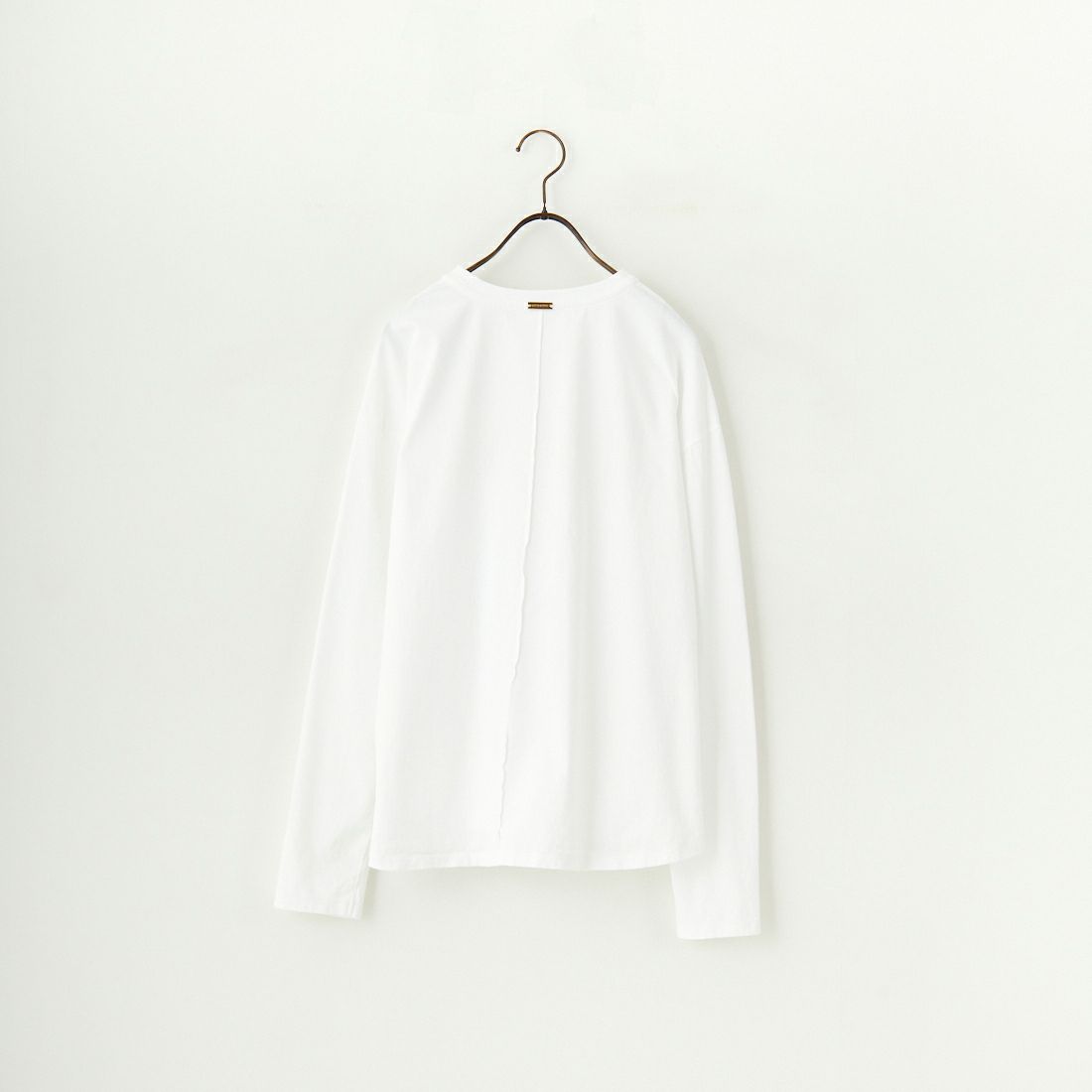 MICA&DEAL [マイカアンドディール] CARINA ロゴロングスリーブTシャツ [0125109001] WHITE