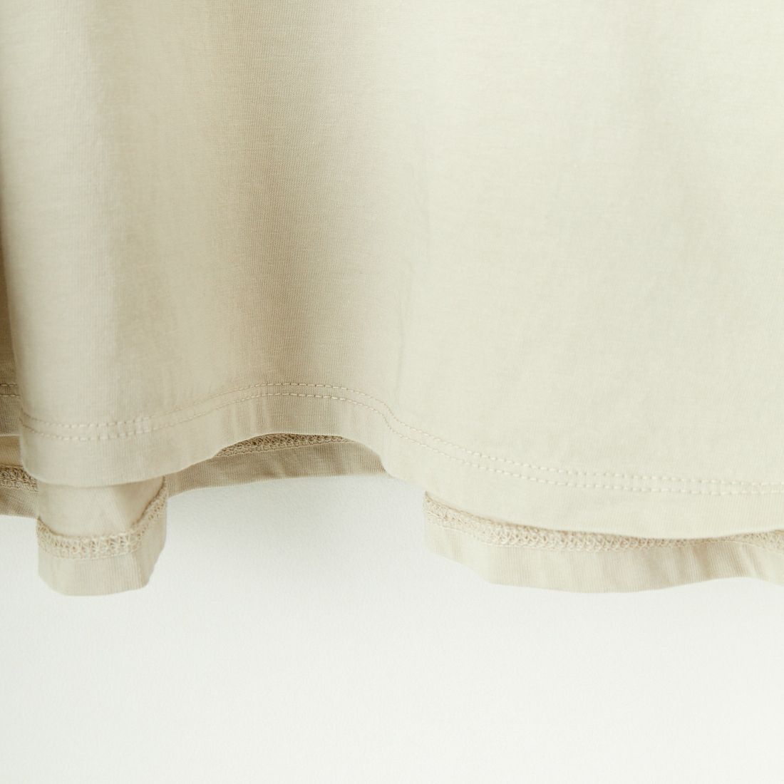 MICA&DEAL [マイカアンドディール] CARINA ロゴロングスリーブTシャツ [0125109001] BEIGE