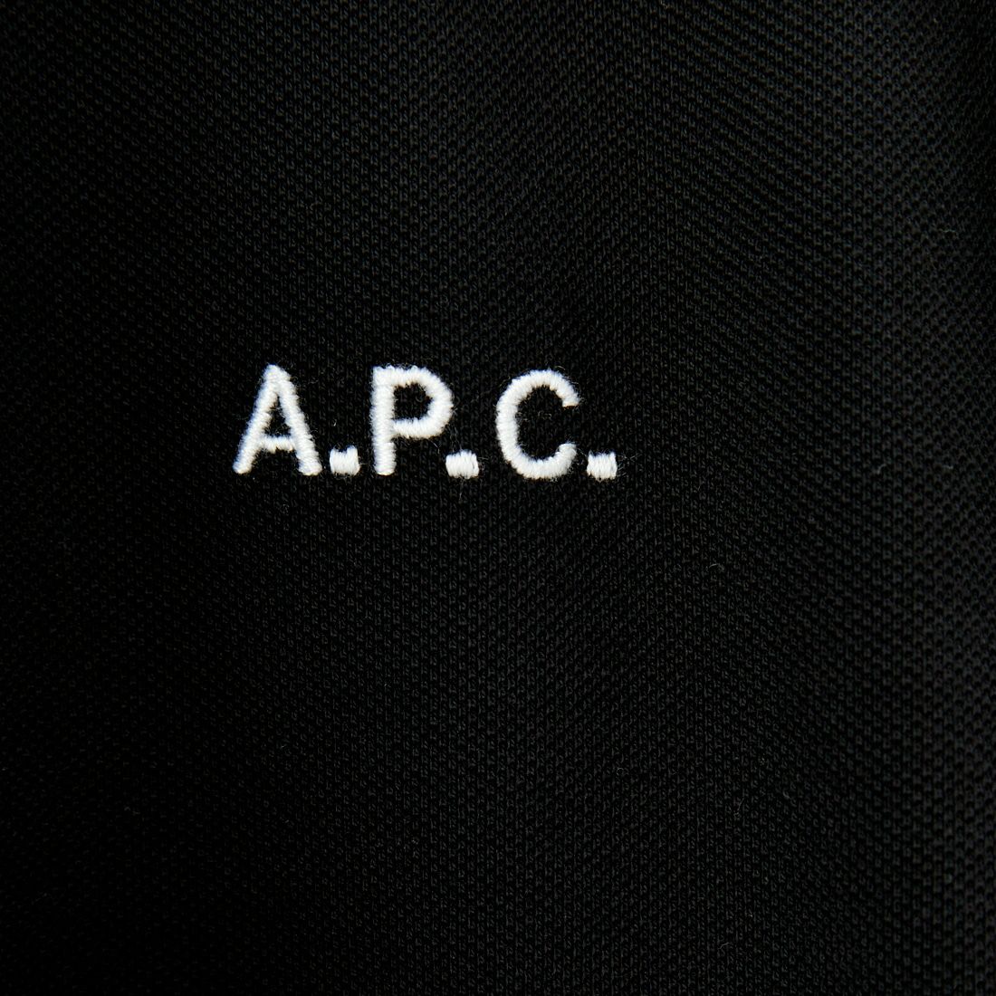 A.P.C. [アー・ペー・セー] スタンダードポロシャツ [POLO-STANDARD] 99 NOIR