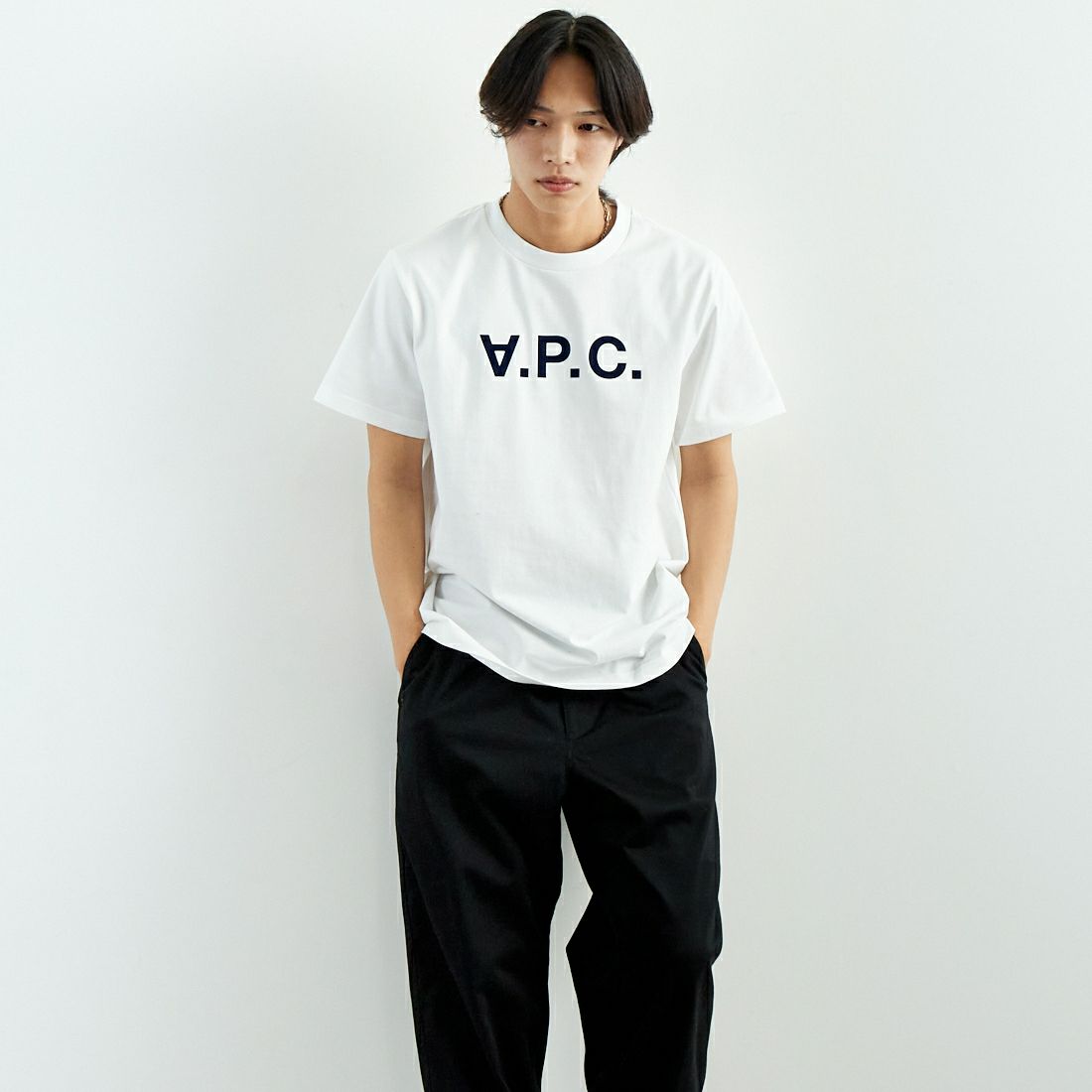 90 BLANC&&モデル身長：179cm 着用サイズ：L&&