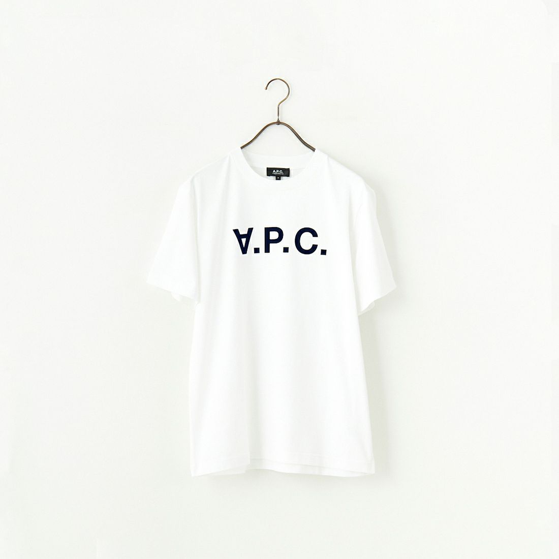 A.P.C. [アー・ペー・セー] VPCロゴTシャツ [GRAND-VPC] 90 BLANC