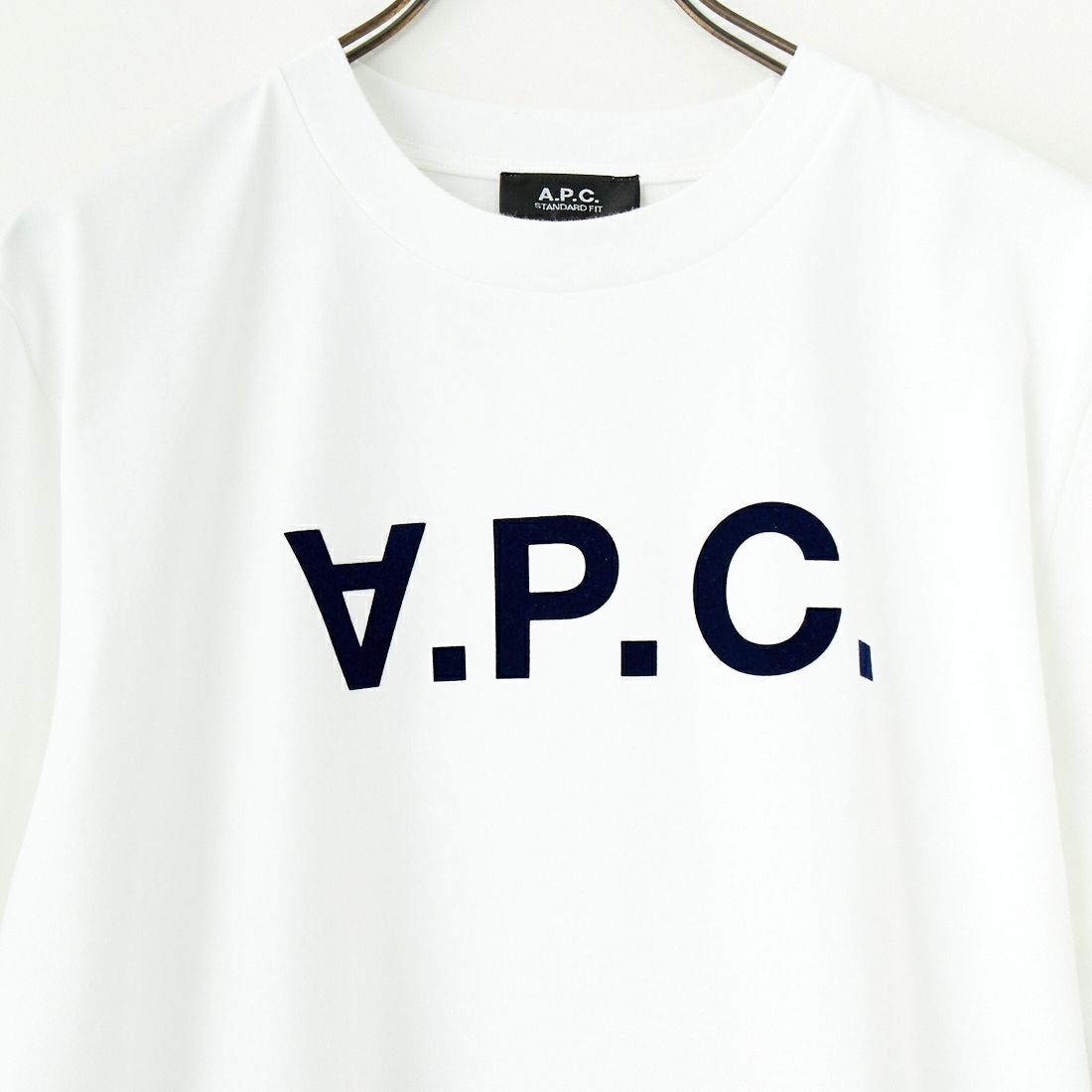 A.P.C. [アー・ペー・セー] VPCロゴTシャツ [GRAND-VPC] 90 BLANC